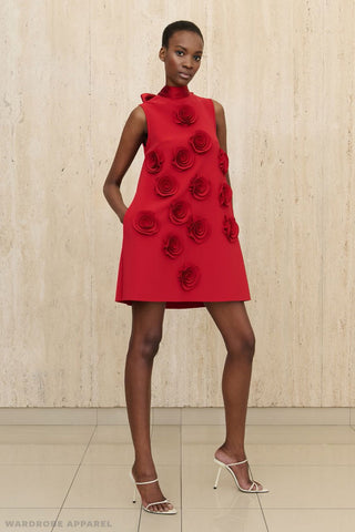 Greta Constantine - Quince Rose Dress