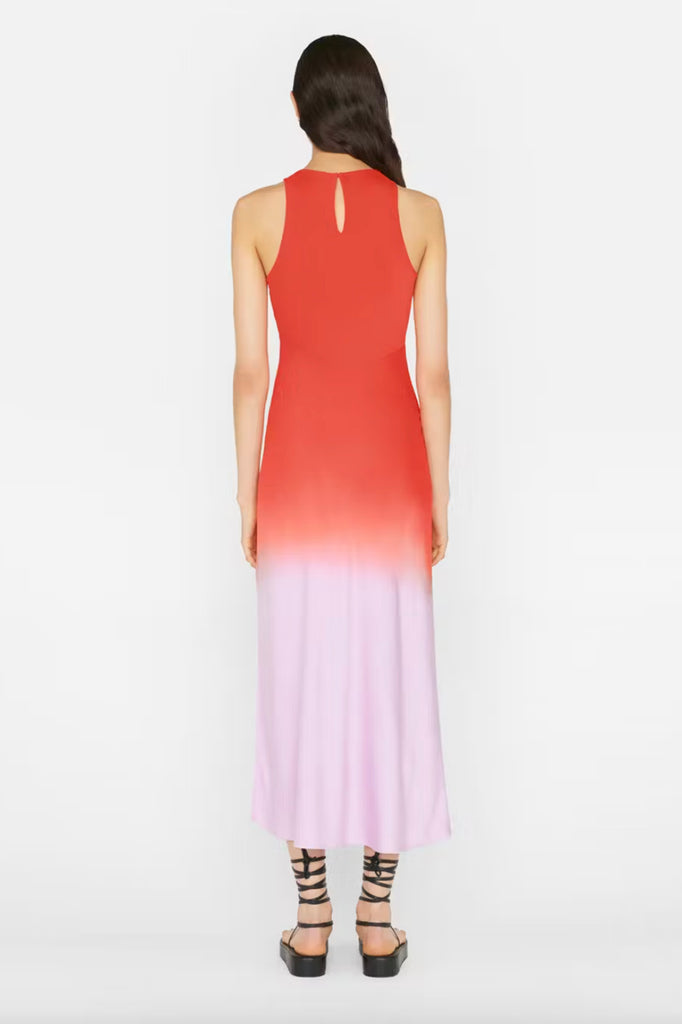 Frame - Bias Dip Dye Midi Dress