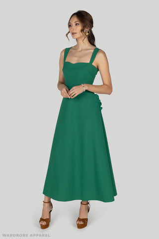 Greta Constantine - Callalily Dress with Zosalia Belt