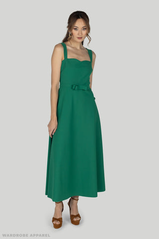 Greta Constantine - Callalily Dress with Zosalia Belt